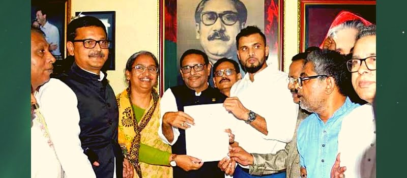 মাশরাফি রাজনীতির মাঠে মাশরাফি রাজনীতির মাঠে